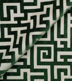 Apollon Fabric by Jim Thompson Emerald Apollon Fabric by Jim Thompson Emerald