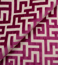 Apollon Fabric by Jim Thompson Fuchsia Apollon Fabric by Jim Thompson Fuchsia