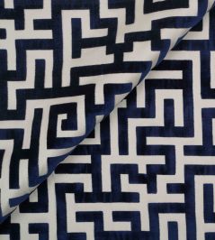 Apollon Fabric by Jim Thompson Lapis Apollon Fabric by Jim Thompson Lapis