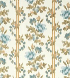 Apothecary Rose Fabric by Sanderson Ether Blues Apothecary Rose Fabric by Sanderson Ether Blues