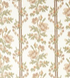 Apothecary Rose Fabric by Sanderson Parchment/Olivine Apothecary Rose Fabric by Sanderson Parchment/Olivine