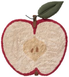 Apple Rug by Lorena Canals Red Apple Rug by Lorena Canals Red