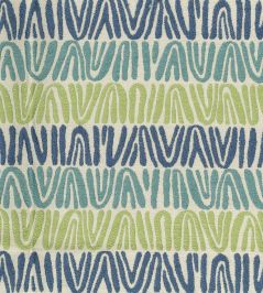 Appledore Fabric by Nina Campbell Green/Turquoise Appledore Fabric by Nina Campbell Green/Turquoise