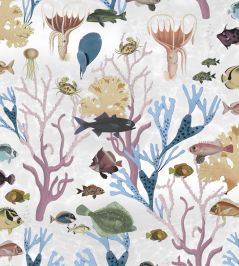 Aquarium Wallpaper by Rebel Walls Pastel Aquarium Wallpaper by Rebel Walls Pastel