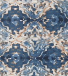 Aqueous Wallpaper by Clarke & Clarke Midnight/Spice Aqueous Wallpaper by Clarke & Clarke Midnight/Spice