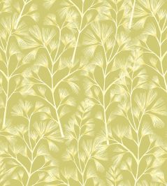 Arabella Wallpaper by Ohpopsi Chartreuse Arabella Wallpaper by Ohpopsi Chartreuse