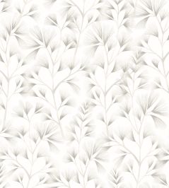 Arabella Wallpaper by Ohpopsi Grey Cream Arabella Wallpaper by Ohpopsi Grey Cream
