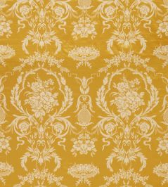 Arabesque Silk Fabric by Zoffany Tigers Eye Arabesque Silk Fabric by Zoffany Tigers Eye