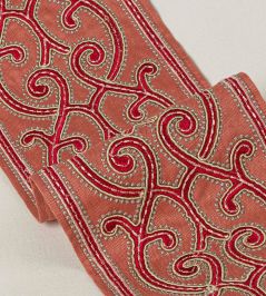 Aragon Braid Trimming by Colefax and Fowler Red Aragon Braid Trimming by Colefax and Fowler Red