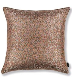 Arazzo Cushion 55 x 55cm by Black Edition Rosewood Arazzo Cushion 55 x 55cm by Black Edition Rosewood