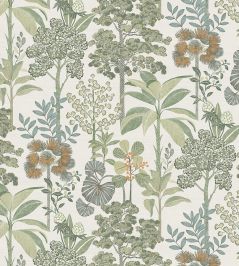 Arboreta Wallpaper by Osborne & Little Ivory/Sage Arboreta Wallpaper by Osborne & Little Ivory/Sage
