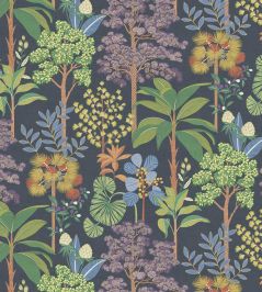 Arboreta Wallpaper by Osborne & Little Midnight/Multi Arboreta Wallpaper by Osborne & Little Midnight/Multi