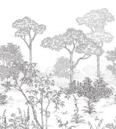 Arboretum Mural by Caselio Noir Blanc Arboretum Mural by Caselio Noir Blanc