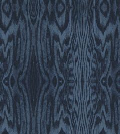 Arbre Fabric by Arley House Navy Arbre Fabric by Arley House Navy
