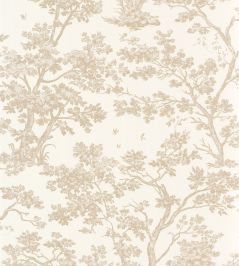Arbre Wallpaper by Casadeco Beige Lin Arbre Wallpaper by Casadeco Beige Lin