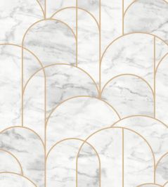 Arch Wallpaper by Borastapeter Seal Grey Arch Wallpaper by Borastapeter Seal Grey