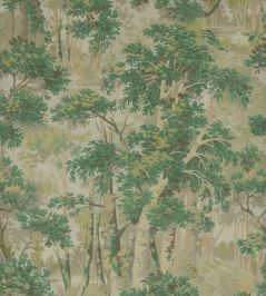 Arden Wallpaper by Colefax and Fowler Leaf Green Arden Wallpaper by Colefax and Fowler Leaf Green