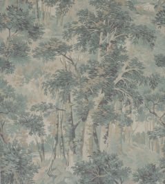 Arden Wallpaper by Colefax and Fowler Old Blue Arden Wallpaper by Colefax and Fowler Old Blue