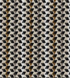 Arenal Fabric by Camengo Noir Arenal Fabric by Camengo Noir