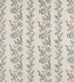 Ariadne Fabric by Colefax and Fowler Aqua Ariadne Fabric by Colefax and Fowler Aqua