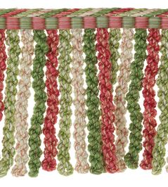 Arlington Bullion Fringe Trimming by Colefax and Fowler Pink/Green Arlington Bullion Fringe Trimming by Colefax and Fowler Pink/Green