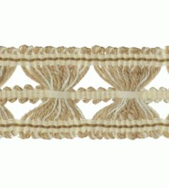 Arlington Butterfly Braid Trimming by Colefax and Fowler Beige Arlington Butterfly Braid Trimming by Colefax and Fowler Beige