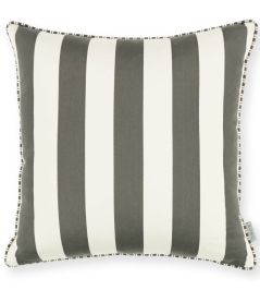 Aron Cushion 50 x 50cm by Romo Slate Aron Cushion 50 x 50cm by Romo Slate
