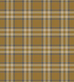 Arran Check Fabric by Arley House Dijon Arran Check Fabric by Arley House Dijon