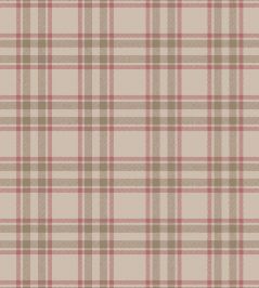 Arran Check Fabric by Arley House Latte Arran Check Fabric by Arley House Latte