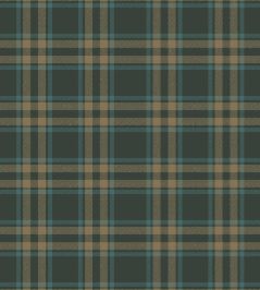 Arran Check Fabric by Arley House Midnight Arran Check Fabric by Arley House Midnight