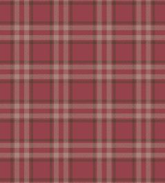Arran Check Fabric by Arley House Rich Pink Arran Check Fabric by Arley House Rich Pink