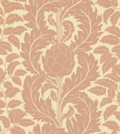 Artichoke Wallpaper by Langelid Von Bromssen Rose Tea Artichoke Wallpaper by Langelid Von Bromssen Rose Tea