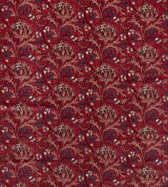 Artichoke Velvet Fabric by Morris & Co Barbed Berry Artichoke Velvet Fabric by Morris & Co Barbed Berry