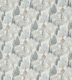 Artists Retreat Fabric by Jim Thompson No.9 Winter Sky Artists Retreat Fabric by Jim Thompson No.9 Winter Sky