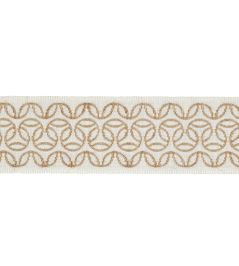 Asara Braid 68mm Trimming by Houles Naturel Asara Braid 68mm Trimming by Houles Naturel