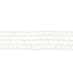 Asara Raffia Braid 23mm Trimming by Houles Blanc Asara Raffia Braid 23mm Trimming by Houles Blanc