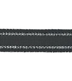 Asara Raffia Braid 30mm Trimming by Houles Noir Asara Raffia Braid 30mm Trimming by Houles Noir