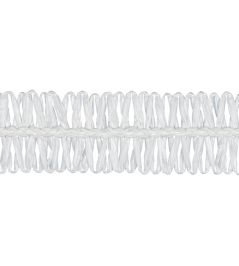 Asara Raffia Braid 33mm Trimming by Houles Blanc Asara Raffia Braid 33mm Trimming by Houles Blanc