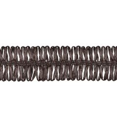 Asara Raffia Braid 33mm Trimming by Houles Brun Asara Raffia Braid 33mm Trimming by Houles Brun