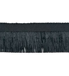 Asara Raffia Fringe 40mm Trimming by Houles Noir Asara Raffia Fringe 40mm Trimming by Houles Noir