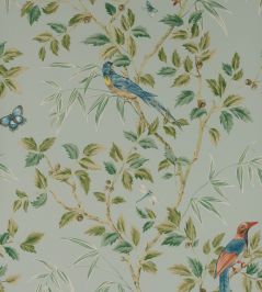 Ashdown Wallpaper by Colefax and Fowler Old Blue Ashdown Wallpaper by Colefax and Fowler Old Blue