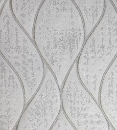 Romer Fabric by Ashley Wilde Platinum Romer Fabric by Ashley Wilde Platinum