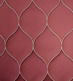 Bazely Fabric by Ashley Wilde Coral Bazely Fabric by Ashley Wilde Coral