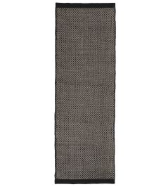 Asko Runner Rug by Linie Design Black Asko Runner Rug by Linie Design Black