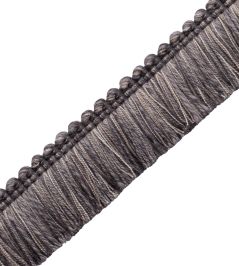Aspen Brush Fringe Trimming by Samuel & Sons River Rock Aspen Brush Fringe Trimming by Samuel & Sons River Rock
