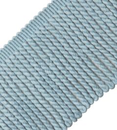 Aspen Bullion Fringe Trimming by Samuel & Sons Mist Aspen Bullion Fringe Trimming by Samuel & Sons Mist