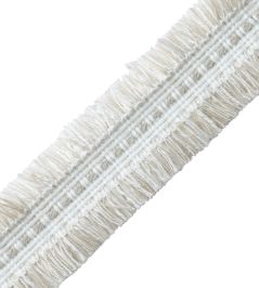 Aspen Double Cut Braid Trimming by Samuel & Sons Birch Aspen Double Cut Braid Trimming by Samuel & Sons Birch
