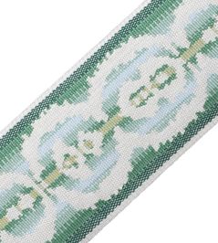 Aspen Ikat Border Trimming by Samuel & Sons Pine Aspen Ikat Border Trimming by Samuel & Sons Pine