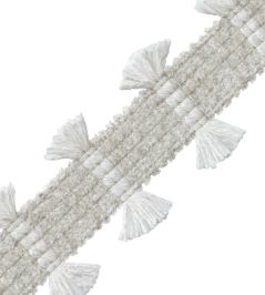 Aspen Tufted Border Trimming by Samuel & Sons Birch Aspen Tufted Border Trimming by Samuel & Sons Birch