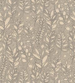 Astragale Wallpaper by Casamance Latte Astragale Wallpaper by Casamance Latte
